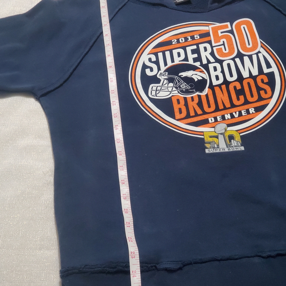 NFL Denver Broncos Super Bowl 50 Jersey - Navy and Orange Sz. XL - Picture 3 of 10